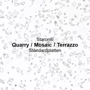 12 mm Staronplatte Quarry / Mosaic / Terazzo  Preisgruppe E Plattengröße 3680x760x12mm