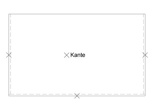 Staron Arbeitsplatte PG A Solid I mit Sonderkante
