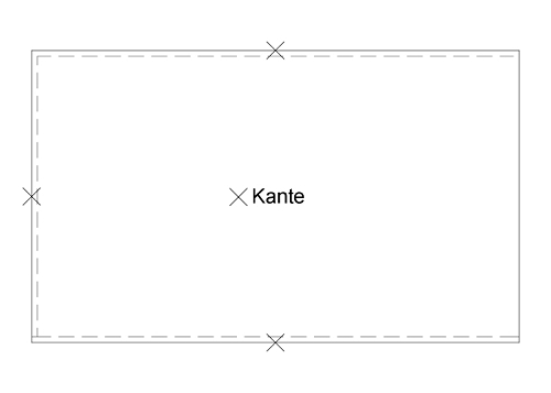 Staron Arbeitsplatte PG A Solid I mit Sonderkante