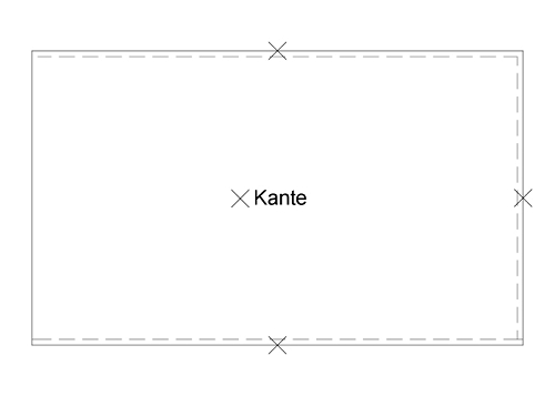 Staron Arbeitsplatte PG A Solid I mit Sonderkante