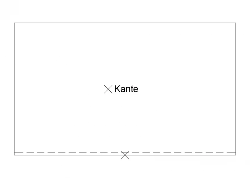 Staron Waschtisch PG A AWE mit 12mm Kante