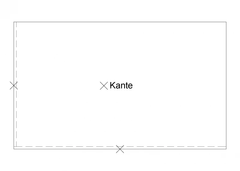 Staron Waschtisch PG A AWE mit 12mm Kante