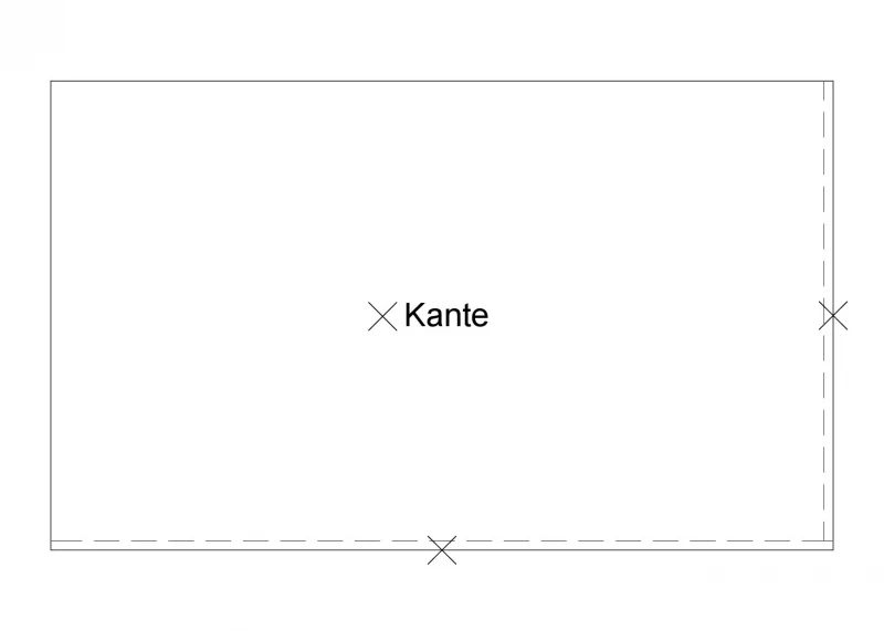 Staron Waschtisch PG A AWE mit 12mm Kante