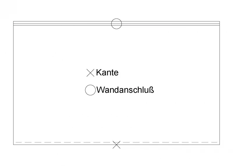 Staron Waschtisch PG A AWE mit 12mm Kante