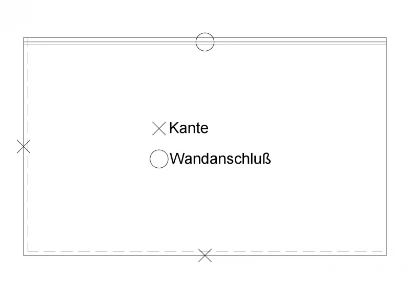 Staron Waschtisch PG A AWE mit 12mm Kante