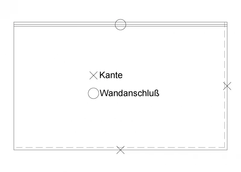 Staron Waschtisch PG A AWE mit 12mm Kante