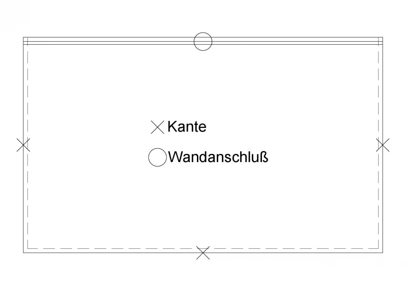 Staron Waschtisch PG A AWE mit 12mm Kante