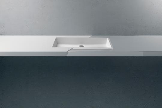 BC BB R 675 PMR Waschbecken gegossen White