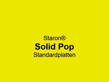 6 mm Staronplatte Solid Pop Onyx  Plattengröße 2500x760x6mm