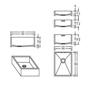 AWE 25_35 Aspen PG D Waschbecken Auf-und Unterbau