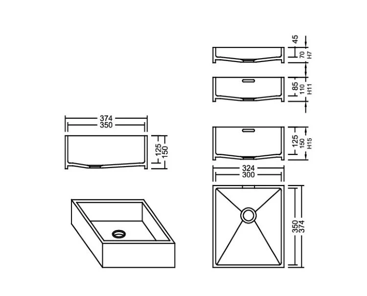 AWE 30_35 Aspen PG D Waschbecken Auf-und Unterbau