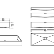 AWE 70_30 Aspen PG D Waschbecken Auf-und Unterbau