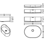 AWL 50_35 Aspen PG D Waschbecken Auf-und Unterbau