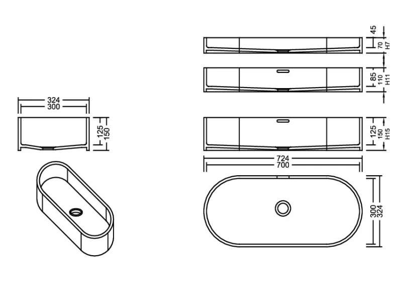 AWL 70_30 Aspen PG D Waschbecken Auf-und Unterbau