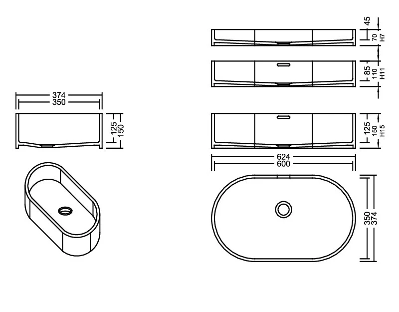 AWL 60_35 Aspen PG D Waschbecken Auf-und Unterbau