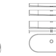 AWL 90_35 Aspen PG D Waschbecken Auf-und Unterbau